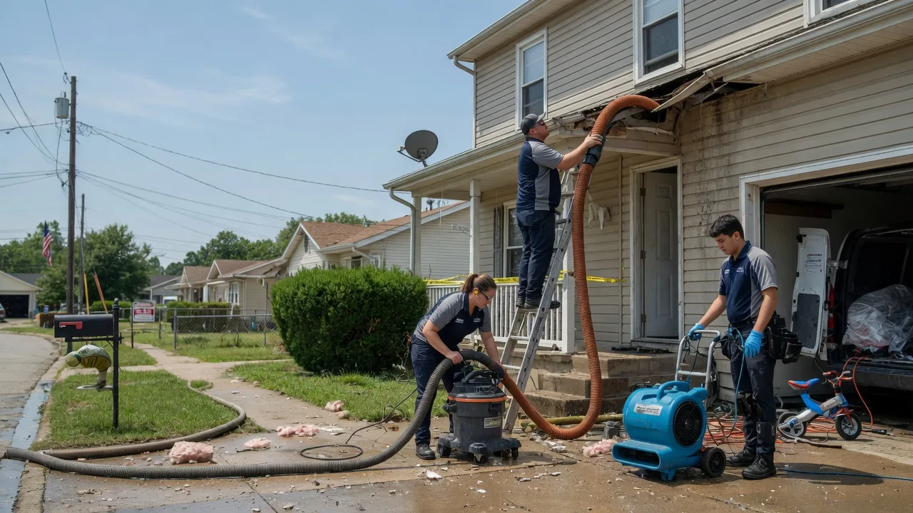 Water Damage Restoration in Clayton, IN near me